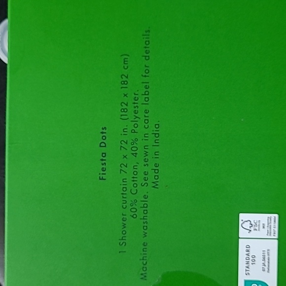 ♠️Kate Spade Shower Curtain - Picture 5 of 5